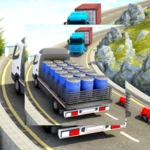 heavy transport truck games 3d android application logo